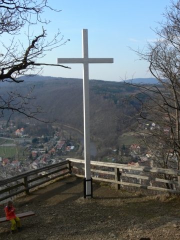 Krzyż na punkcie widokowym