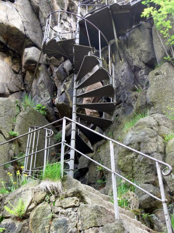 Sokolik - schodami na szczyt
