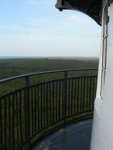 Widok z latarni Stilo