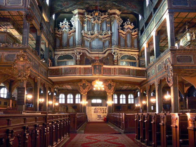 Kościół Pokoju w Świdnicy - organy