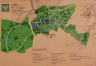 Plan parku w Pszczynie
