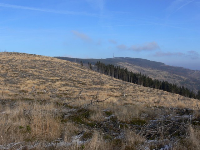 Skrzyczne - widok z Malinowskiej Skały