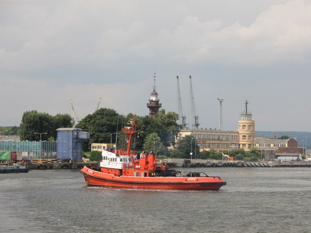 Widok na latranię z tramwaju wodnego