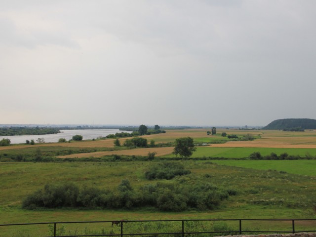 Widok z zamku na Wisłę