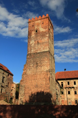 Wieża zamku w Prochowicach