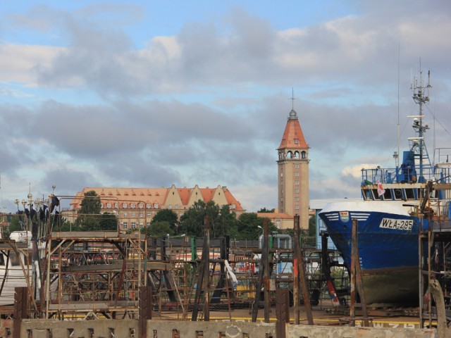 Dom Rybaka widziany z Portu