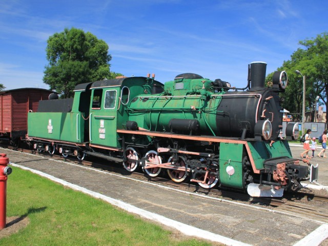 Parowóz wąskotorowy - Gryfice