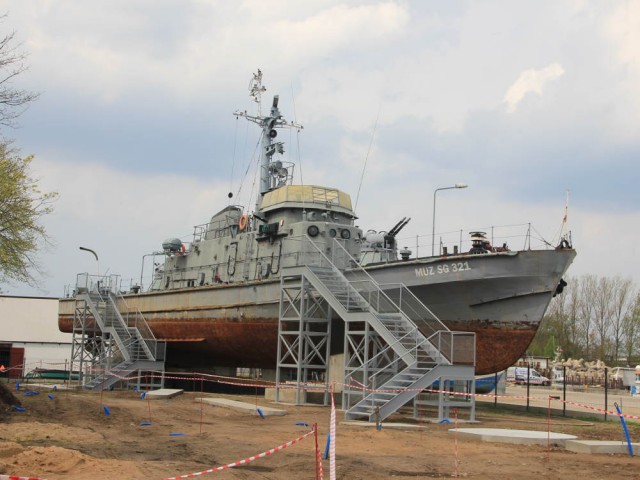 Kołobrzeski Skansen Morski - ORP Fala