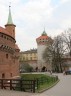 Barbakan i Brama Floriańska w Krakowie
