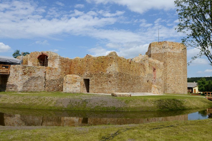 Ruiny Zamku Kazimierza Wielkiego w Inowłodzu