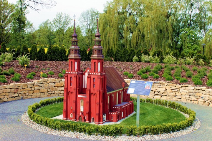 Miniatura katedry w Opolu